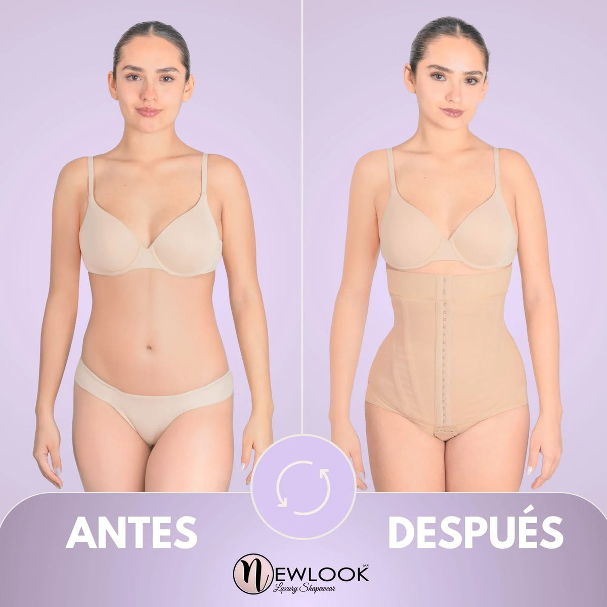 NEWLOOK – Panty Cinturilla Ultra Modeladora. Modelo 943 - Fajasymas