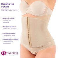 NEWLOOK - Panty Faja Cinturilla Ultra Control y Alta Compresión. Modelo 941 - Fajasymas