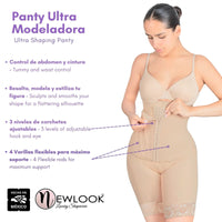 NEWLOOK – Panty Faja Ultra Modeladora pierna larga - Fajasymas