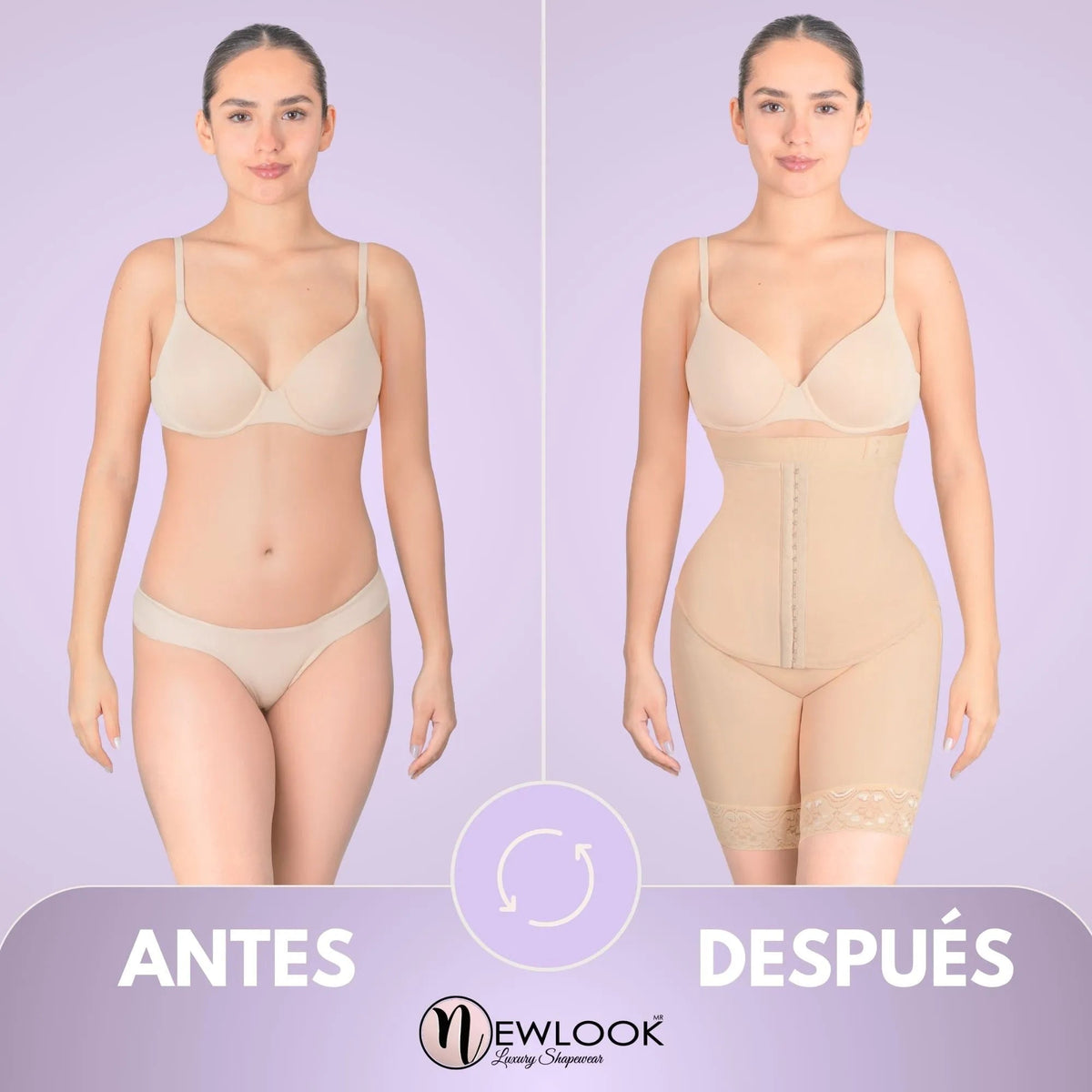 NEWLOOK – Panty Faja Ultra Modeladora pierna larga - Fajasymas