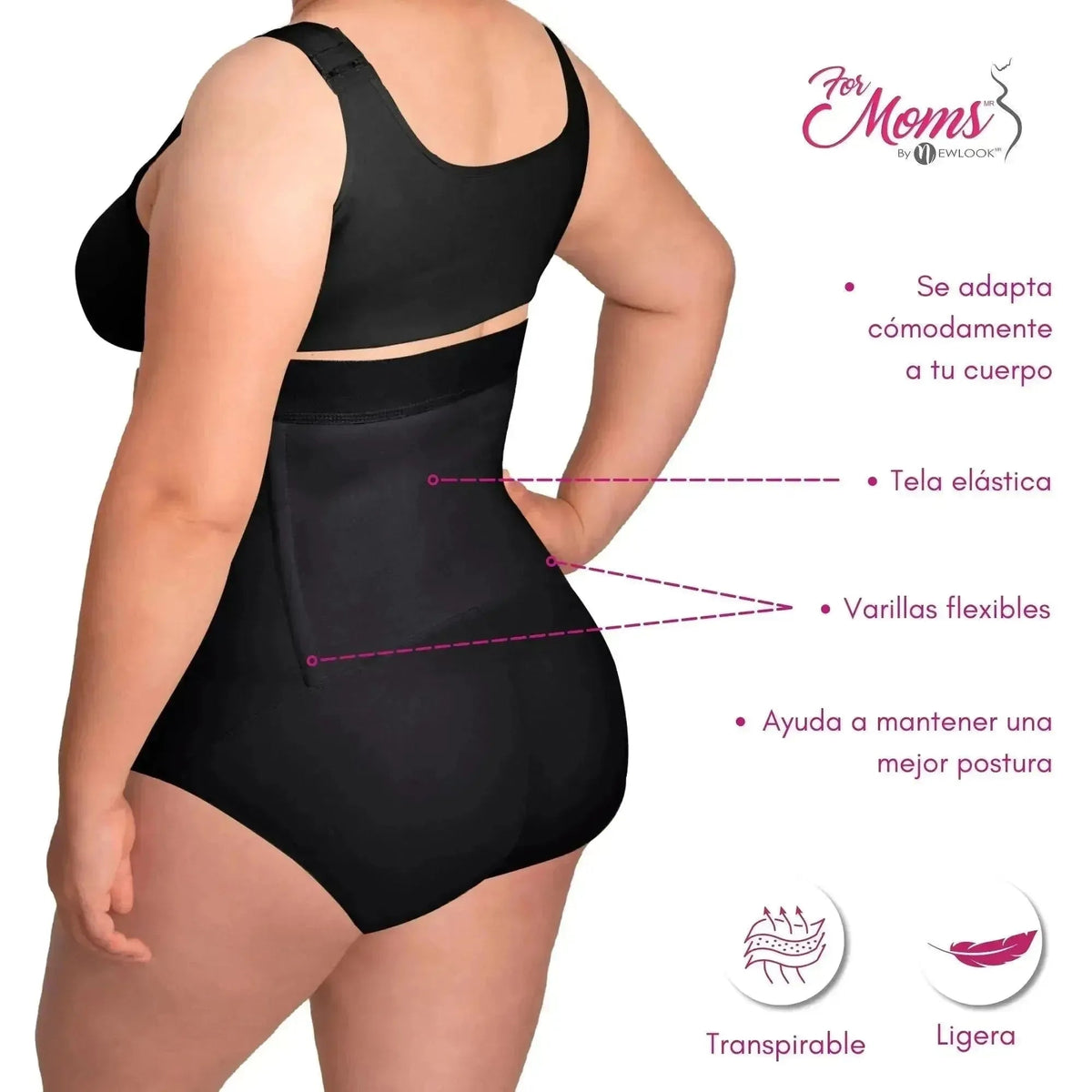 Panty Faja Postparto Post Cesarea For Moms - Fajasymas