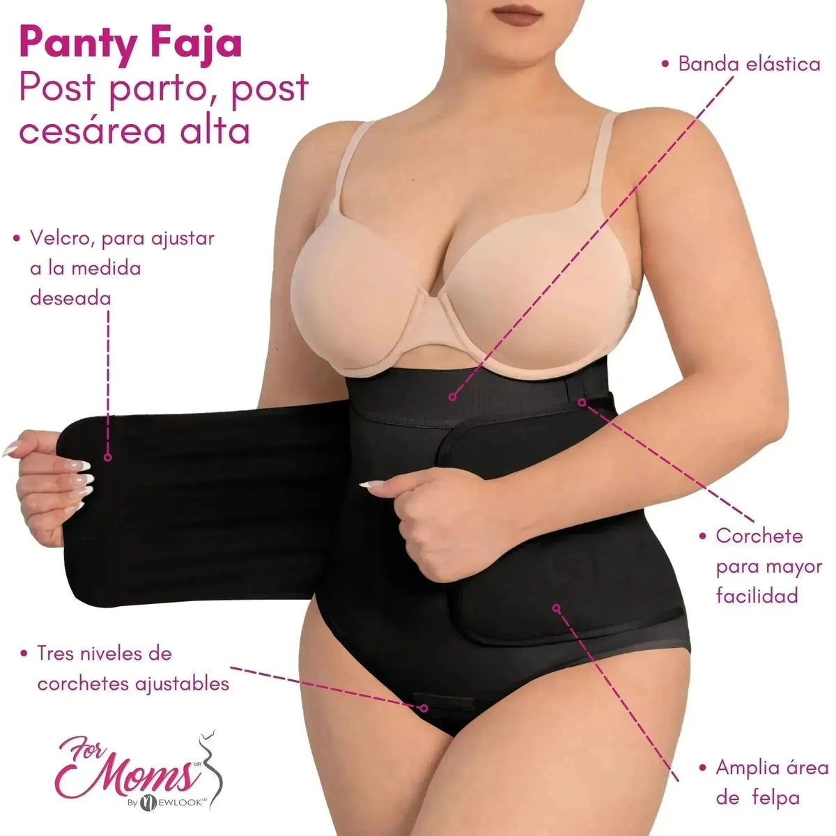 Panty Faja Postparto Post Cesarea For Moms - Fajasymas