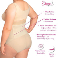 Panty Faja Postparto Post Cesarea For Moms. Modelo 573 - Fajasymas