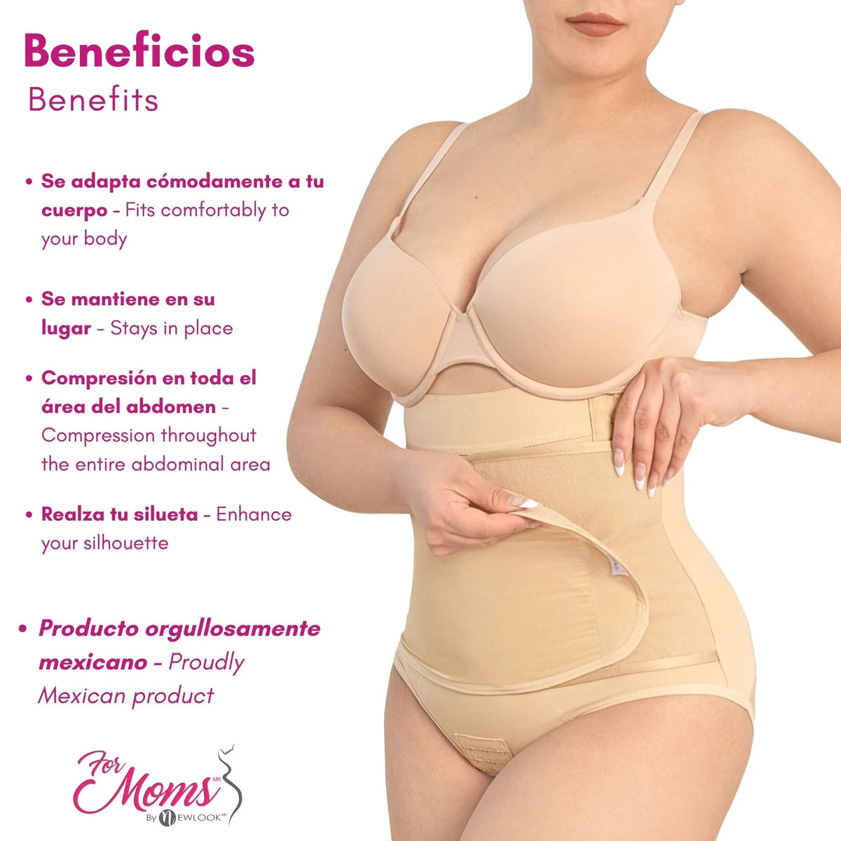 Panty Faja Postparto Post Cesarea For Moms. Modelo 573 - Fajasymas