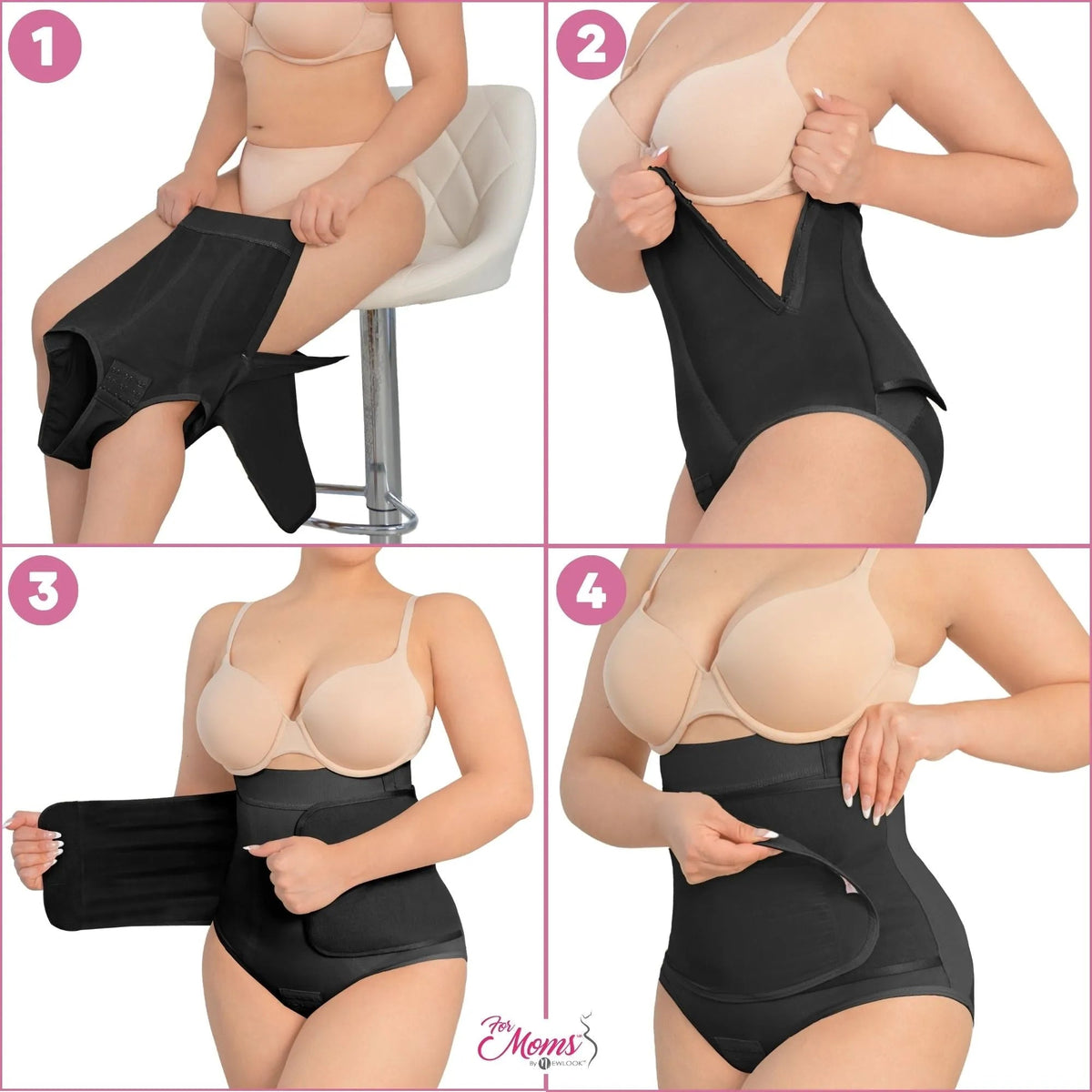 Panty Faja Postparto Post Cesarea For Moms. Modelo 573 - Fajasymas