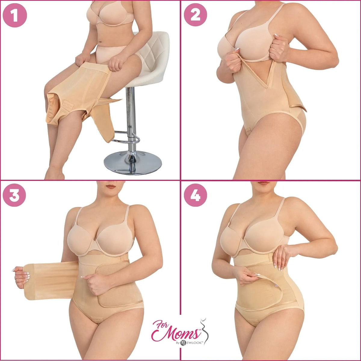 Panty Faja Postparto Post Cesarea For Moms. Modelo 573 - Fajasymas