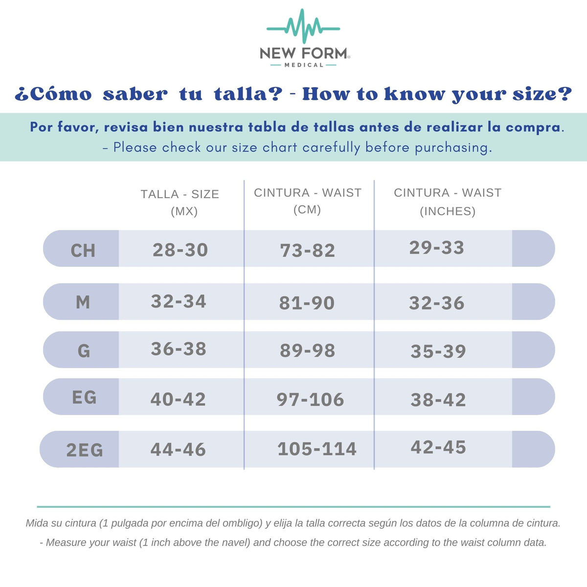 NEW FOR MEDICAL – Faja Ojal Envolvente con Doble Aleta. Modelo 886