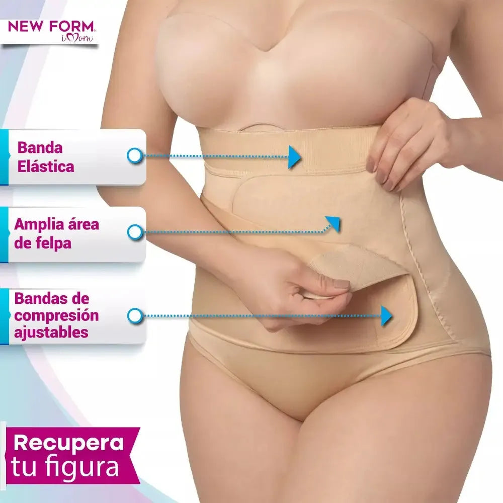 New Form - iMom – Panty Fajas Postparto Cesárea Vientre Ajustable